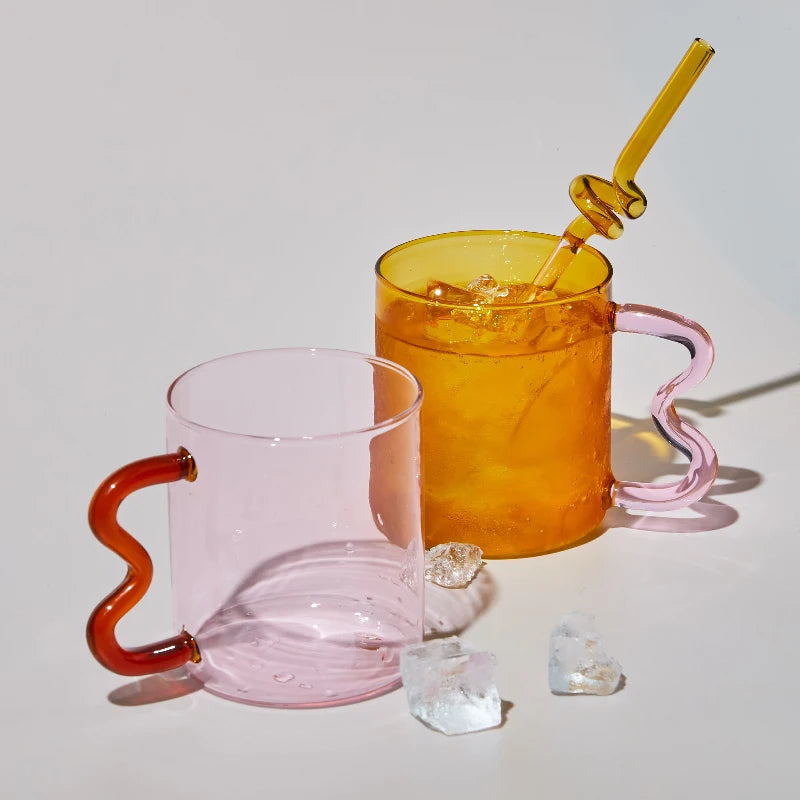 Tazas de Cristal de Colores