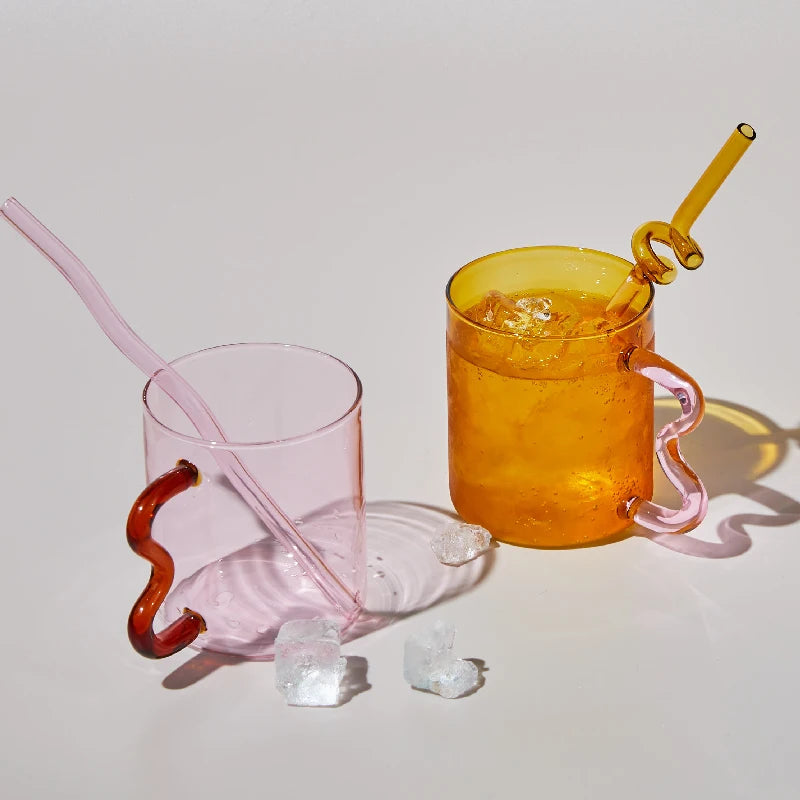 Tazas de Cristal de Colores