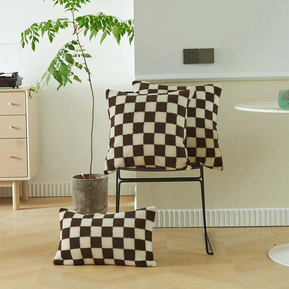 Funda de Cojín Duo Cuadros