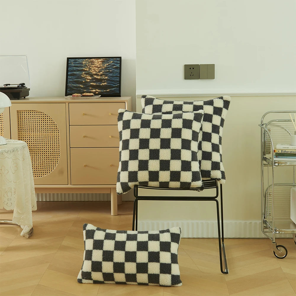 Funda de Cojín Duo Cuadros
