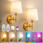 Wireless Wall Lights Elegant (Set of 2) by Vellor