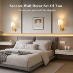 Wireless Wall Lights Elegant (Set of 2) by Vellor