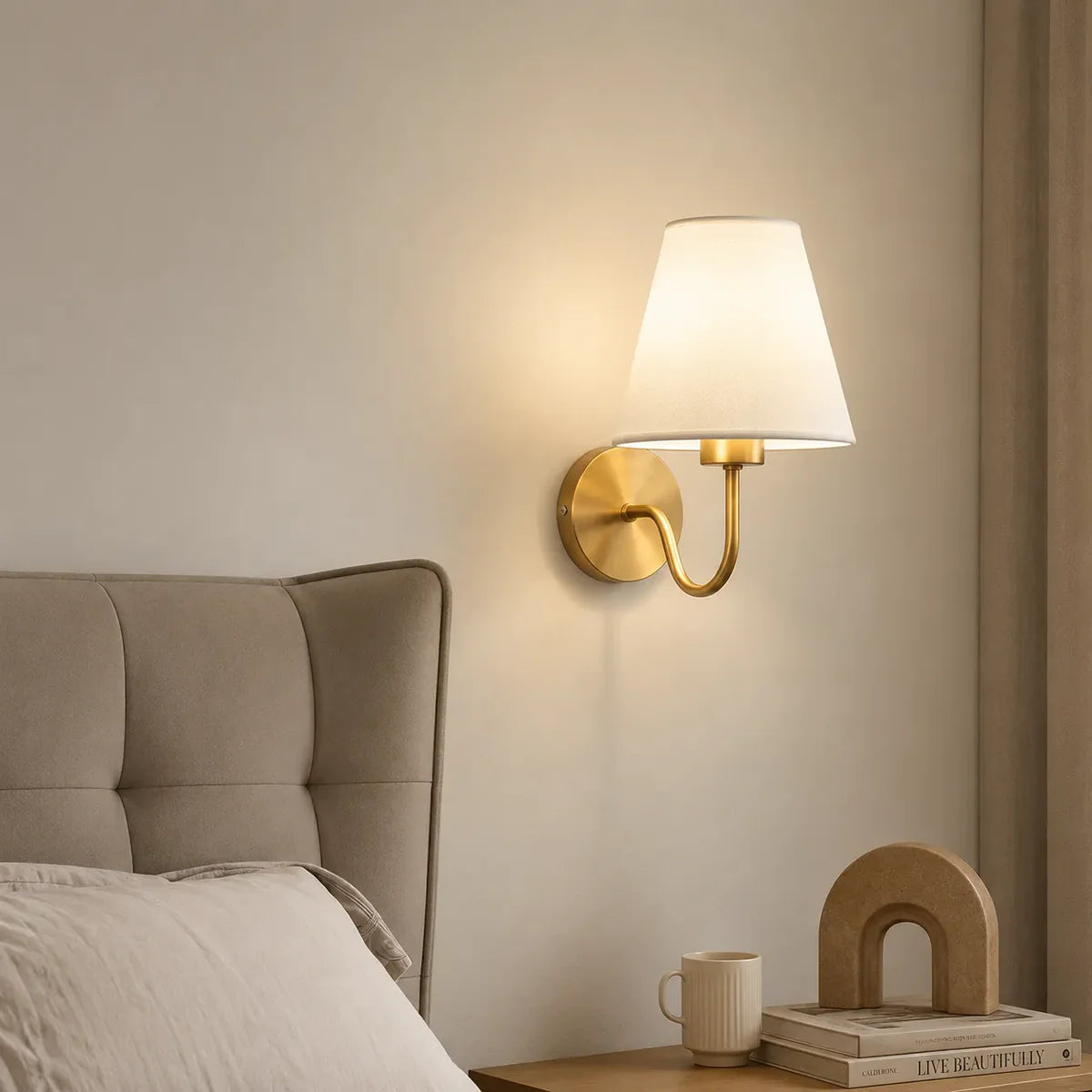 Wireless Wall Lights Graceful (Set of 2) by Vellor