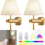 Wireless Wall Lights Minimal (Set of 2) by Vellor