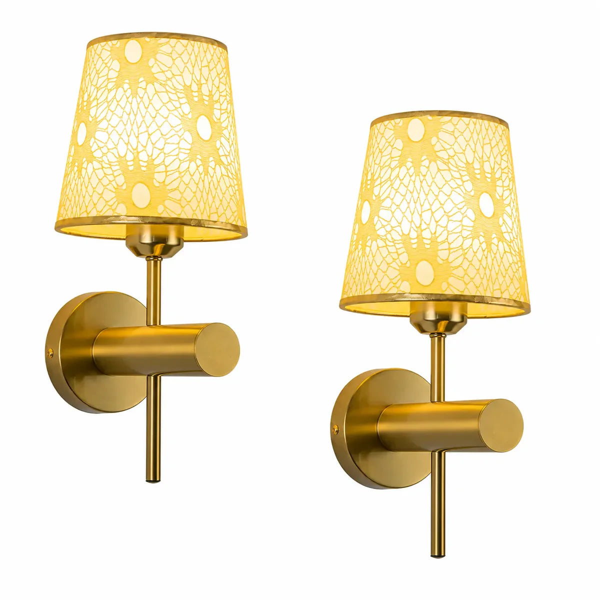 Wireless Wall Lights Mosaic (Set of 2) by Vellor