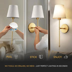 Wireless Wall Lights Tall (Set of 2) by Vellor