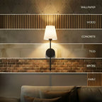 Wireless Wall Lights Tall (Set of 2) by Vellor