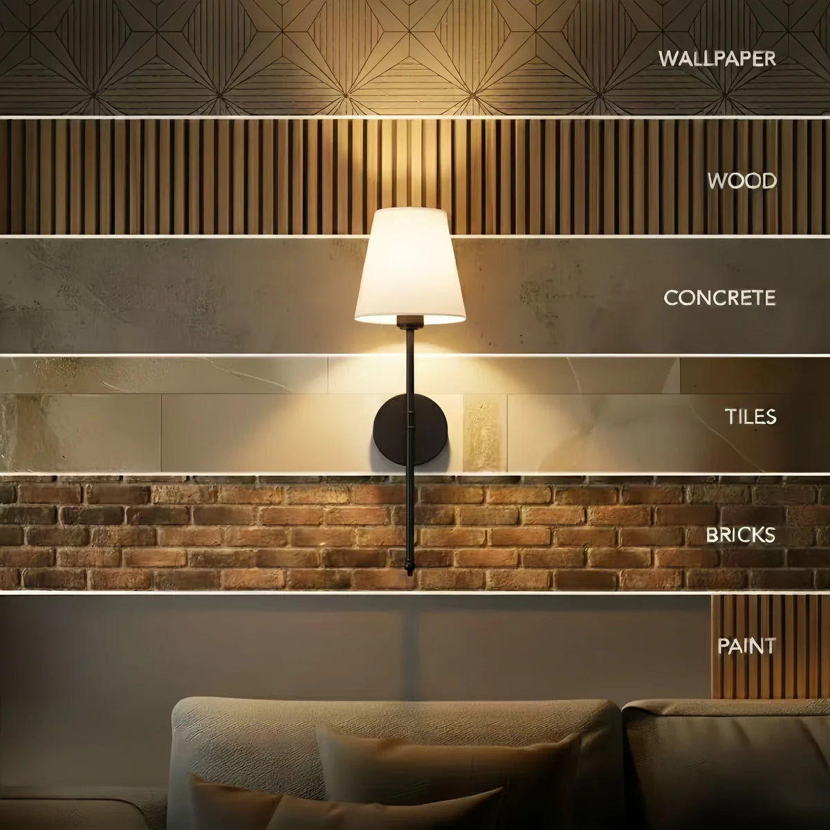 Wireless Wall Lights Tall (Set of 2) by Vellor