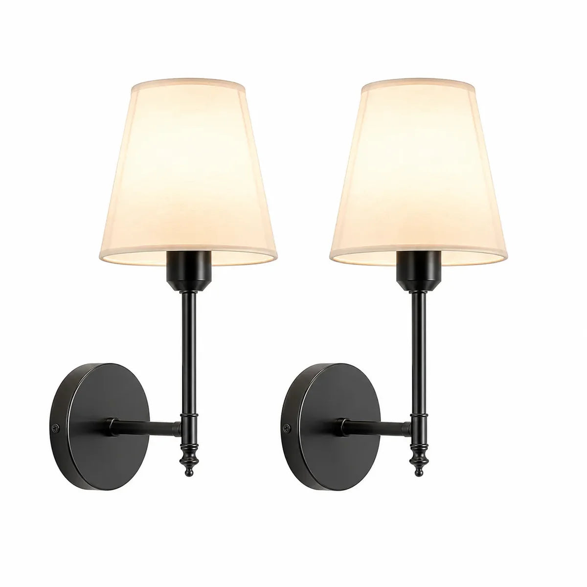 Wireless Wall Lights Elegant (Set of 2) by Vellor