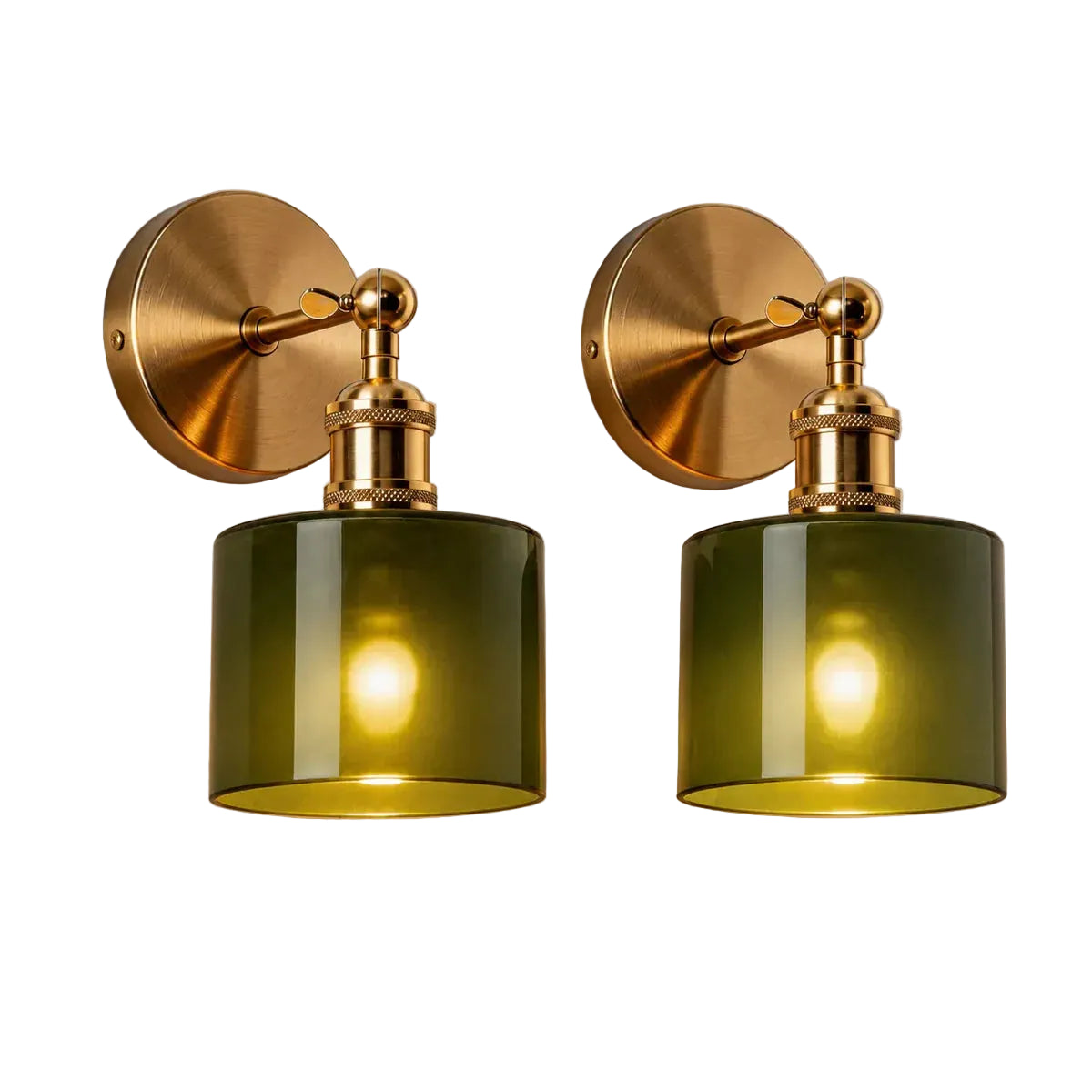 Wireless Wall Lights Vintage (Set of 2) by Vellor